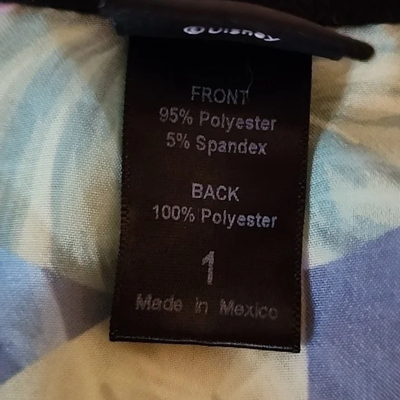 Disney Black Tank Top with Blue Cartoon Character - Picture 8 of 9